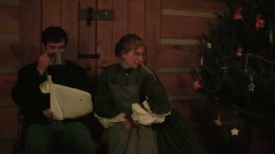 I'd rush down to the fireplace - Civil Christmas