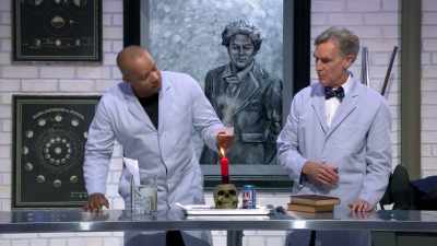 -I'd say about four-and-a-half seconds--
-Four-and-a-half seconds, yeah, yeah. - Bill Nye Saves the World