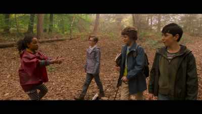 I'd say,
"This is a laser blaster. - Good Omens