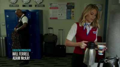 I'd settle for one flight
without any fighting, vomiting, - LA to Vegas