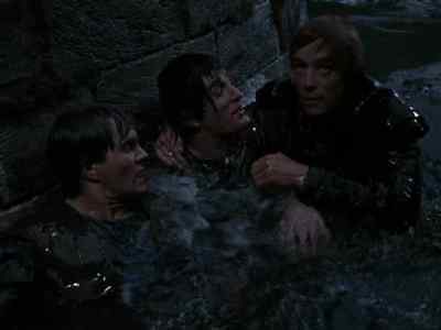I'd soon--I'd sooner handle
a horse underwater. - The Fighting Prince of Donegal