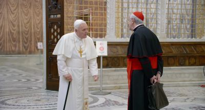 I'd sort out the Bank - The Two Popes