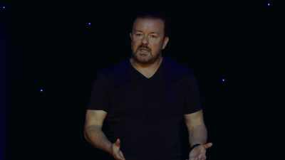 I'd tell him that early on, - Ricky Gervais: Humanity