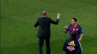 I'd think, don't clear it, pass it,
and Guardiola would say exactly that. - Take the Ball, Pass the Ball