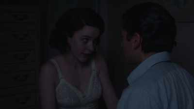 I'd unhook every other hook
on my bra before we had sex. - The Marvelous Mrs. Maisel