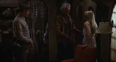 Ida, get a bathrobe
for Terry, please. - Motel Hell