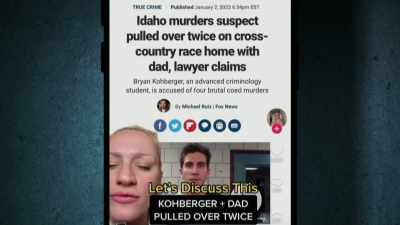 - "'Idaho murder
suspect pulled over - #CyberSleuths: The Idaho Murders