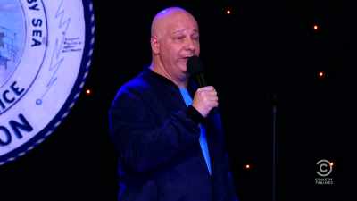 If a kid thinks he's gonna
go to jail for having a joint - Jeff Ross Roasts Cops