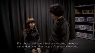 If a robot could have
intentions and desires, - Do You Trust this Computer?