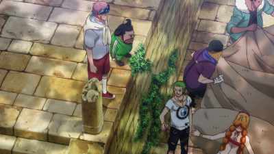 If a simultaneous attack is needed,
we should just keep attacking her. - One Piece Film Red
