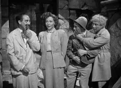 If a thing like that
could only happen to me. - A Night in Casablanca