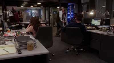 If anybody needs, uh, vodka,
there's some in my office. - Ghosted