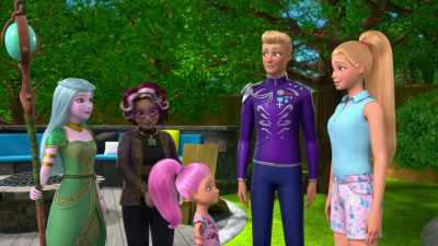 If you are a true
magical creature, - Barbie: A Touch of Magic