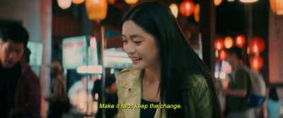 If you are done couldn't you wait
a little longer and not shout? - Love in Taipei