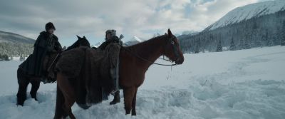 Could be Ree If they aren't his we lose himUnless he reenlisted so he could justify killing againhese tracks right here are his - The Revenant