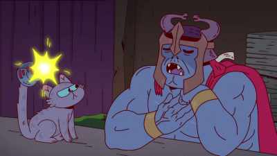 If you attack me
and I reveal myself
as Mumm-Ra, - ThunderCats Roar