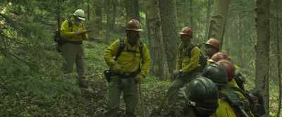 If we backburn
this side of the mountain, - Only the Brave