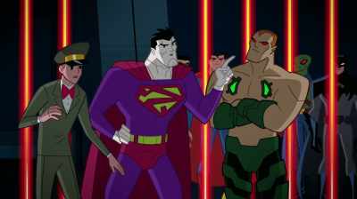 If you beat smartest
man in galaxy, - Justice League Action