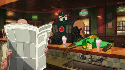 If Becca finds out
that I'm besties - Kite Man: Hell Yeah!