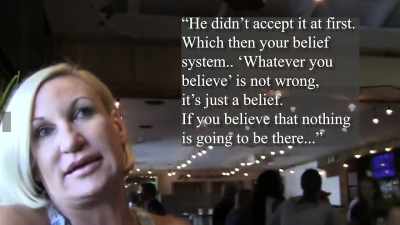 If you believe that
there's nothing-- - Hacking the Afterlife