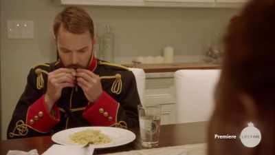      - If you break that in two,
             it's easier to eat. - A Very Nutty Christmas