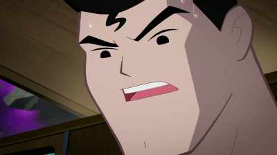 If by "welched" you mean
trying to blow up Kack - Justice League Action