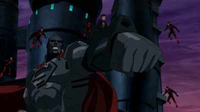 If you can find
a way past these guys, - The Death and Return of Superman