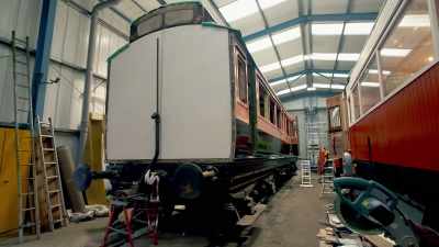 If we can finish her in time, - Great Rail Restorations with Peter Snow