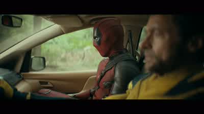 If they can fix your world what's the first thingyou're gonna do when you get out of hereGet some rubbing alcohol shots maybe a wiper fluid chaserWhat did you say I said when you get backwhat's the first thing you're gonna do No no no Before thatIf they - Deadpool & Wolverine