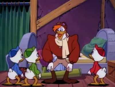 If we can get him
back across the seal - DuckTales