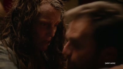If he can just click
with one of 'em, - Adult Swim Yule Log