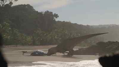 If he can just get to the underbelly, - Prehistoric Planet