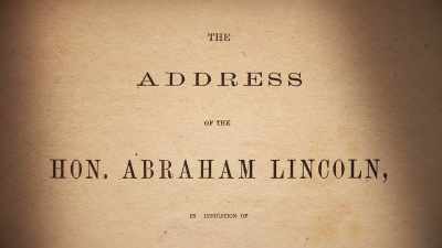 If he can make an
impression there, - Abraham Lincoln