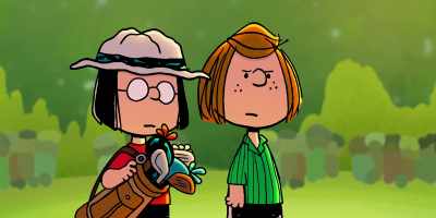 If you can make this in two strokes, - Snoopy Presents: One-of-a-Kind Marcie
