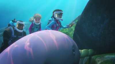 If we can release
this rock that fell, - LEGO Friends: Girls on a Mission