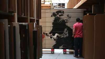 If you can save art, it's... Do it. - Saving Banksy