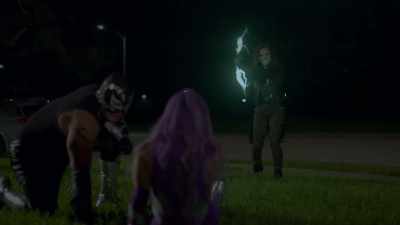 If you care about the kid, - Ultra Violet & Black Scorpion