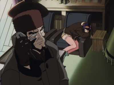 If you catch him, I'll...
let you back on. - Cowboy Bebop