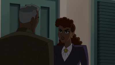 If someone comes after you here, - Batman: Caped Crusader