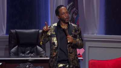 If you comfortable, don't be comfortable
too long. Enjoy yourself. - Katt Williams: Great America