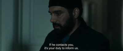 If he contacts you,
it's your duty to inform us. - The Marco Effect