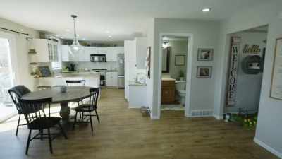 If we could find another spot
of relocating this bathroom - Down Home Fab