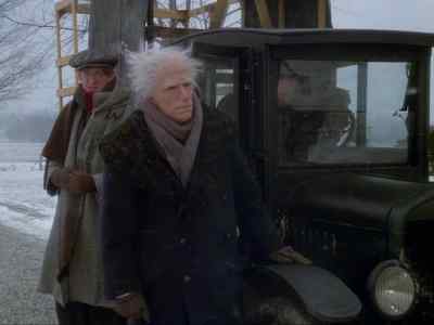 -If we could have one
more extension, Mr. Slade, - An American Christmas Carol