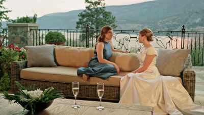 If you could, I don't think
you'd be sitting here like this
right now. - Two Chefs and a Wedding Cake