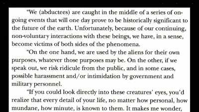 If you could look directly
into these creatures' eyes, - Truth Hunter