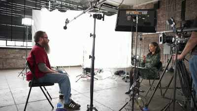 - If you could look into
that camera and send a message - Impact x Nightline
