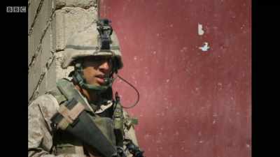 If you could picture,
you kind of enter a compound - Once Upon a Time in Iraq