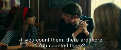 - If you count them there are more
- You counted them? - An Impossible Love