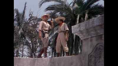 If they cross the moat,
we'll fire this brush to protect us. - The Naked Jungle