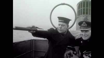 If he did and it managed to get into the channel, - The Buildings That Fought Hitler